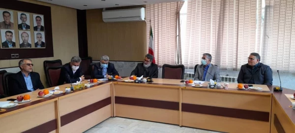 پنجمین جلسه هماهنگی و برنامه ریزی برای برگزاری سالگرد تدفین شهید گمنام در پردیس شهید چمران 7