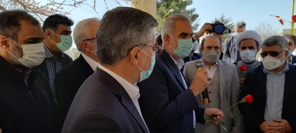 افتتاح یادمان مقبره شهید گمنام پردیس شهید چمران توسط وزیر آموزش و پرورش 2