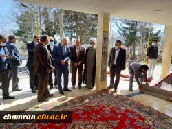 افتتاح یادمان مقبره شهید گمنام پردیس شهید چمران توسط وزیر آموزش و پرورش 3