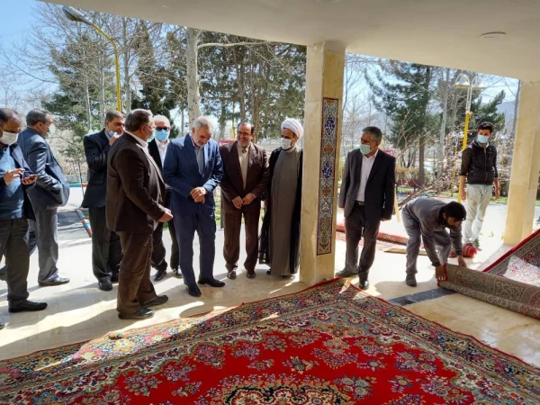 افتتاح یادمان مقبره شهید گمنام پردیس شهید چمران توسط وزیر آموزش و پرورش 3