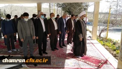 افتتاح یادمان مقبره شهید گمنام پردیس شهید چمران توسط وزیر آموزش و پرورش 6