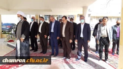 افتتاح یادمان مقبره شهید گمنام پردیس شهید چمران توسط وزیر آموزش و پرورش 7
