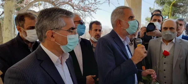 افتتاح یادمان مقبره شهید گمنام پردیس شهید چمران توسط وزیر آموزش و پرورش 9