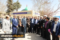 افتتاح یادمان مقبره شهید گمنام پردیس شهید چمران توسط وزیر آموزش و پرورش 10