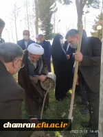 درختکاری در فضای سبز پردیس شهید چمران 10