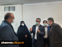 افتتاح کتابخانه پردیس شهید چمران 9