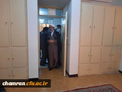 افتتاح پروژه بهسازی سراهای دانشجویی پردیس شهید چمران
 6