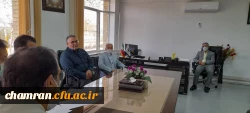 نشست هماهنگی برای آموزش حضوری در پردیس شهید چمران 2