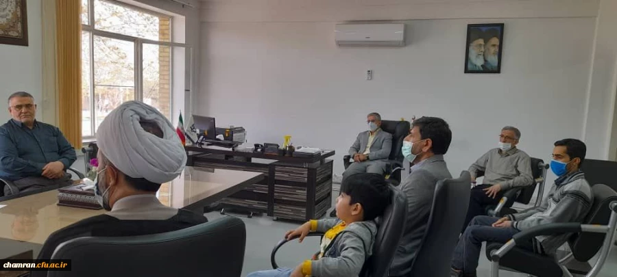 نشست هماهنگی برای آموزش حضوری در پردیس شهید چمران 3