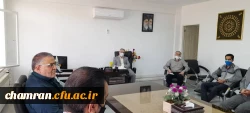 نشست هماهنگی برای آموزش حضوری در پردیس شهید چمران 5