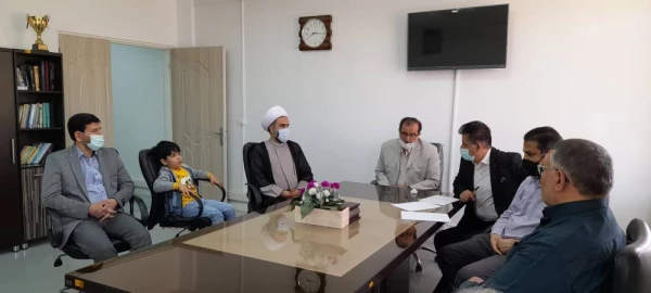 نشست هماهنگی برای آموزش حضوری در پردیس شهید چمران 6