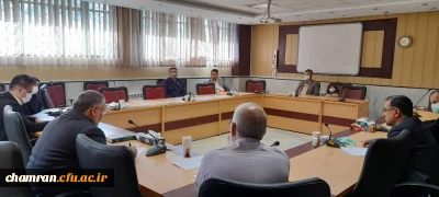 نشست شورای سرپرستان شبانه روزی پردیس شهید چمران