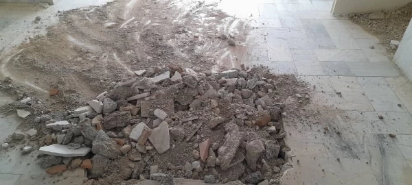 تعمیر لوله های آب در ساختمان آموزش پردیس شهید چمران 7