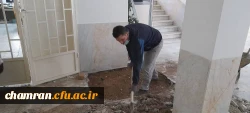 تعمیر لوله های آب در ساختمان آموزش پردیس شهید چمران 8