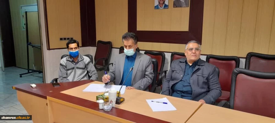 بازدید مسئولان مدیریت امور پردیس های استان تهران از پردیس شهید چمران 4