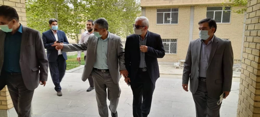 بازدید مسئولان مدیریت امور پردیس های استان تهران از پردیس شهید چمران 11