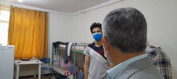 بازدید مسئولان مدیریت امور پردیس های استان تهران از پردیس شهید چمران 12