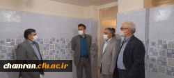بازدید مسئولان مدیریت امور پردیس های استان تهران از پردیس شهید چمران 19