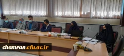 برگزاری جلسه با عنوان تعذیه، ایمنی و بهداشت پردیس شهید چمران  2