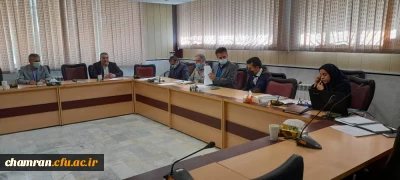 برگزاری جلسه با عنوان تعذیه، ایمنی و بهداشت پردیس شهید چمران 