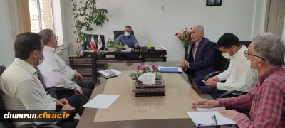 جلسه برنامه ریزی برای تداوم مطلوب آموزش حضوری دانشجومعلمان