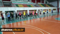 تداوم برگزاری کلاسهای عملی رشته تربیت بدنی در پردیس شهید چمران 5