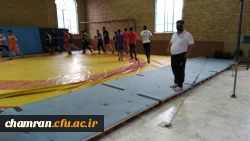 تداوم برگزاری کلاسهای عملی رشته تربیت بدنی در پردیس شهید چمران 9