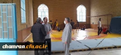 بازدید هیئت رئیسه پردیس شهید چمران از قسمتهای مختلف پردیس 3
