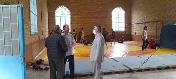 بازدید هیئت رئیسه پردیس شهید چمران از قسمتهای مختلف پردیس 3