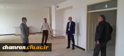 بازدید هیئت رئیسه پردیس شهید چمران از قسمتهای مختلف پردیس 4