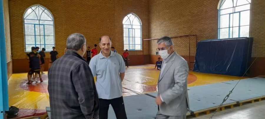 بازدید هیئت رئیسه پردیس شهید چمران از قسمتهای مختلف پردیس 5