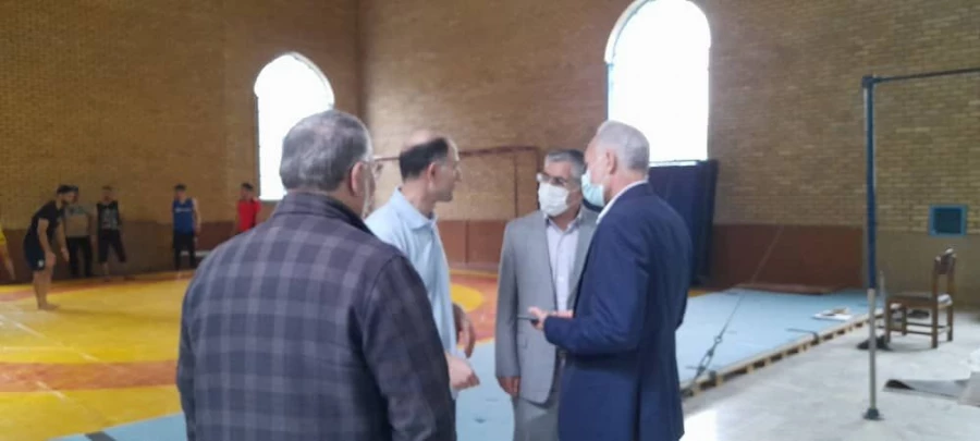 بازدید هیئت رئیسه پردیس شهید چمران از قسمتهای مختلف پردیس 6