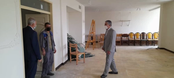 بازدید هیئت رئیسه پردیس شهید چمران از قسمتهای مختلف پردیس 7