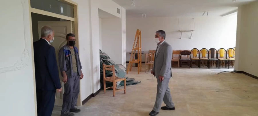 بازدید هیئت رئیسه پردیس شهید چمران از قسمتهای مختلف پردیس 7