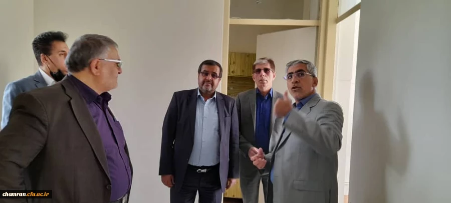 بازدید مدیر کل مشاوره، بهداشت و سلامت دانشگاه فرهنگیان از پردیس شهید چمران 2