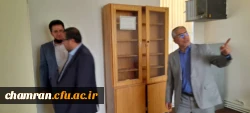 بازدید مدیر کل مشاوره، بهداشت و سلامت دانشگاه فرهنگیان از پردیس شهید چمران 5