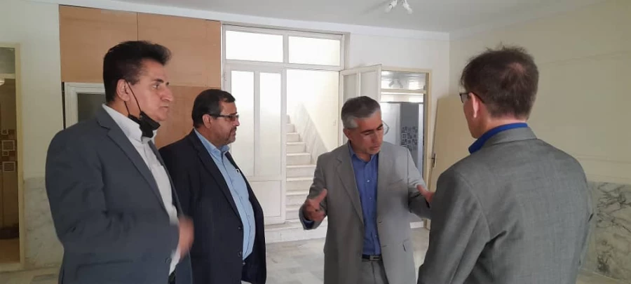 بازدید مدیر کل مشاوره، بهداشت و سلامت دانشگاه فرهنگیان از پردیس شهید چمران 8