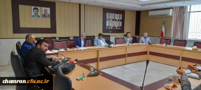 جلسه مشترک گروه تربیت بدنی و مسئولان پردیس شهید چمران