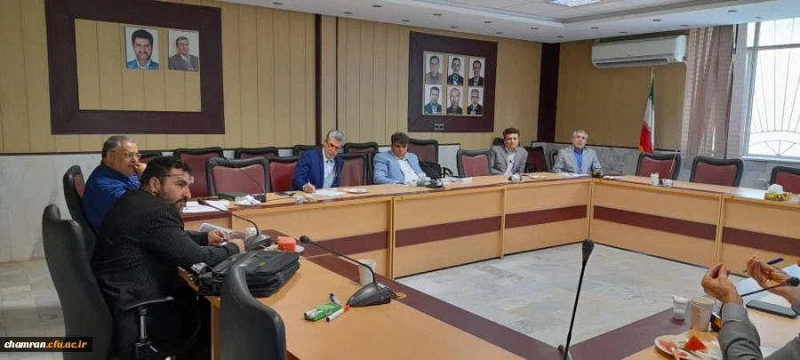 جلسه مشترک گروه تربیت بدنی و مسئولان پردیس شهید چمران 2