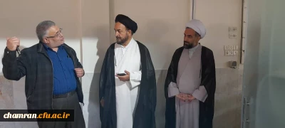 بازدید معاون محترم نهاد نمایندگی مقام معظم رهبری در دانشگاه فرهنگیان از پردیس شهید چمران