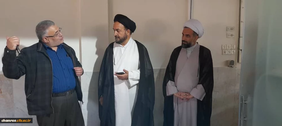 بازدید معاون محترم نهاد نمایندگی مقام معظم رهبری در دانشگاه فرهنگیان از پردیس شهید چمران 4