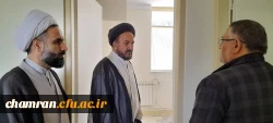 بازدید معاون محترم نهاد نمایندگی مقام معظم رهبری در دانشگاه فرهنگیان از پردیس شهید چمران 9
