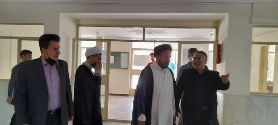 بازدید معاون محترم نهاد نمایندگی مقام معظم رهبری در دانشگاه فرهنگیان از پردیس شهید چمران 10