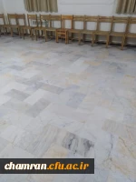 انجام پروژه کفسابی سراهای دانشجویی پردیس شهید چمران 3