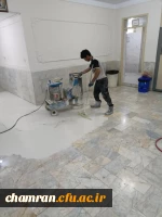 انجام پروژه کفسابی سراهای دانشجویی پردیس شهید چمران 4