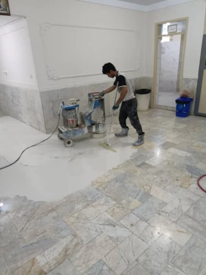 انجام پروژه کفسابی سراهای دانشجویی پردیس شهید چمران 4