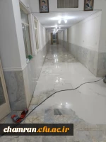 انجام پروژه کفسابی سراهای دانشجویی پردیس شهید چمران 7
