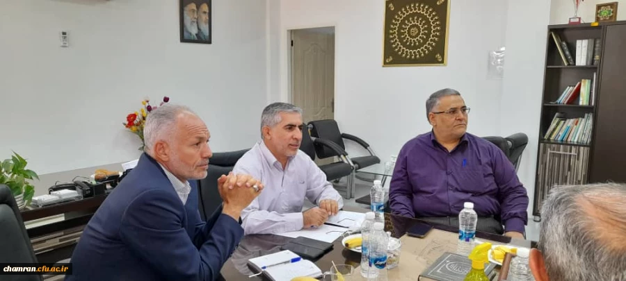 نشست هماهنگی و برنامه ریزی برای برگزاری امتحانات حضوری پایان نیمسال تحصیلی  2