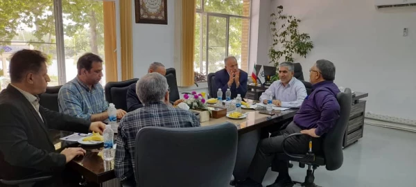 نشست هماهنگی و برنامه ریزی برای برگزاری امتحانات حضوری پایان نیمسال تحصیلی  4