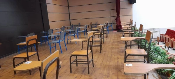 آماده سازی پردیس شهید چمران برای برگزاری امتحانات حضوری پایان نیمسال تحصیلی 5